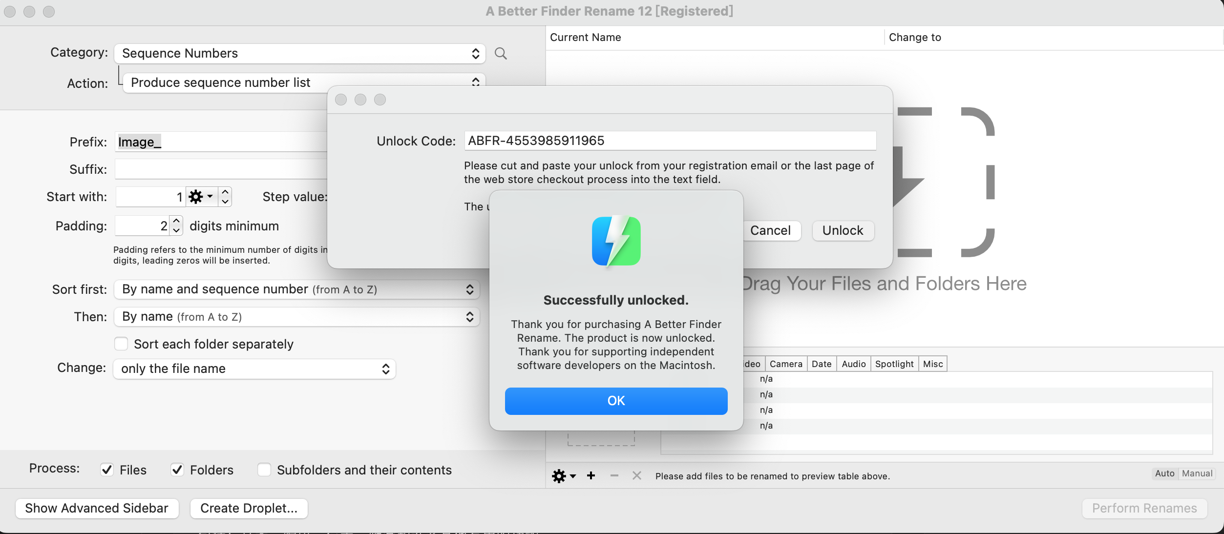 A Better Finder Rename