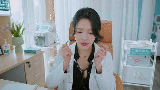 美女,请别影响我学习！